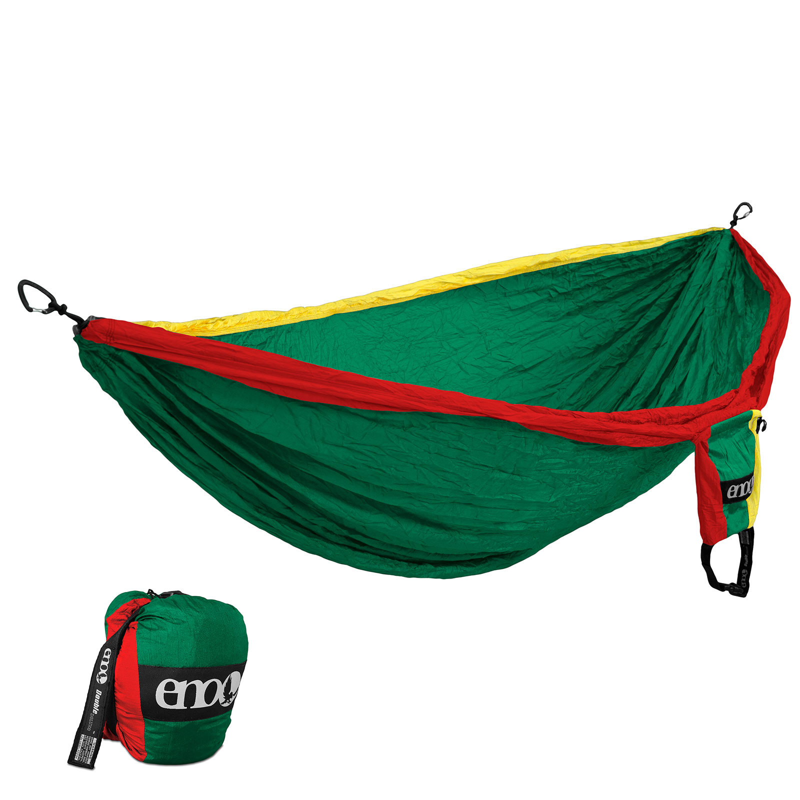 ENO Double Deluxe OneLink Hammock Sleep System Bug Net Tarp Strap Tent