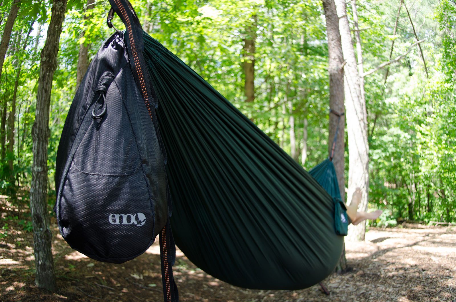 ENO Possum Pocket Adjustable Outdoor Camping Hammock Pouch Backpack