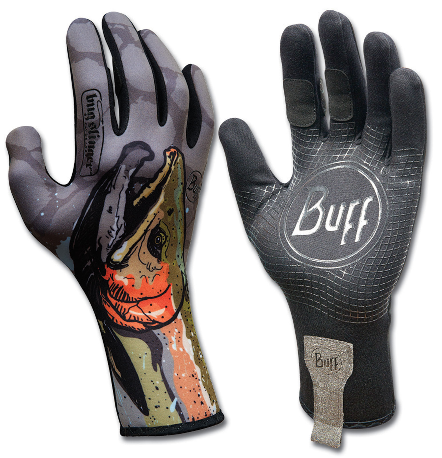 Buff Sport Series MXS Gloves 2 Fly Fishing Cold Weather Hand Protection