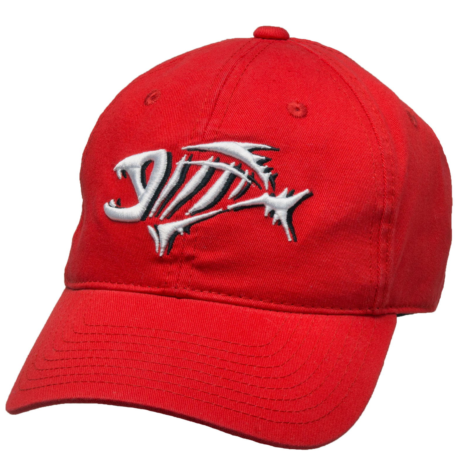 G Loomis Skeleton Fish Logo Low Profile Cotton Cap One Size Adjustable