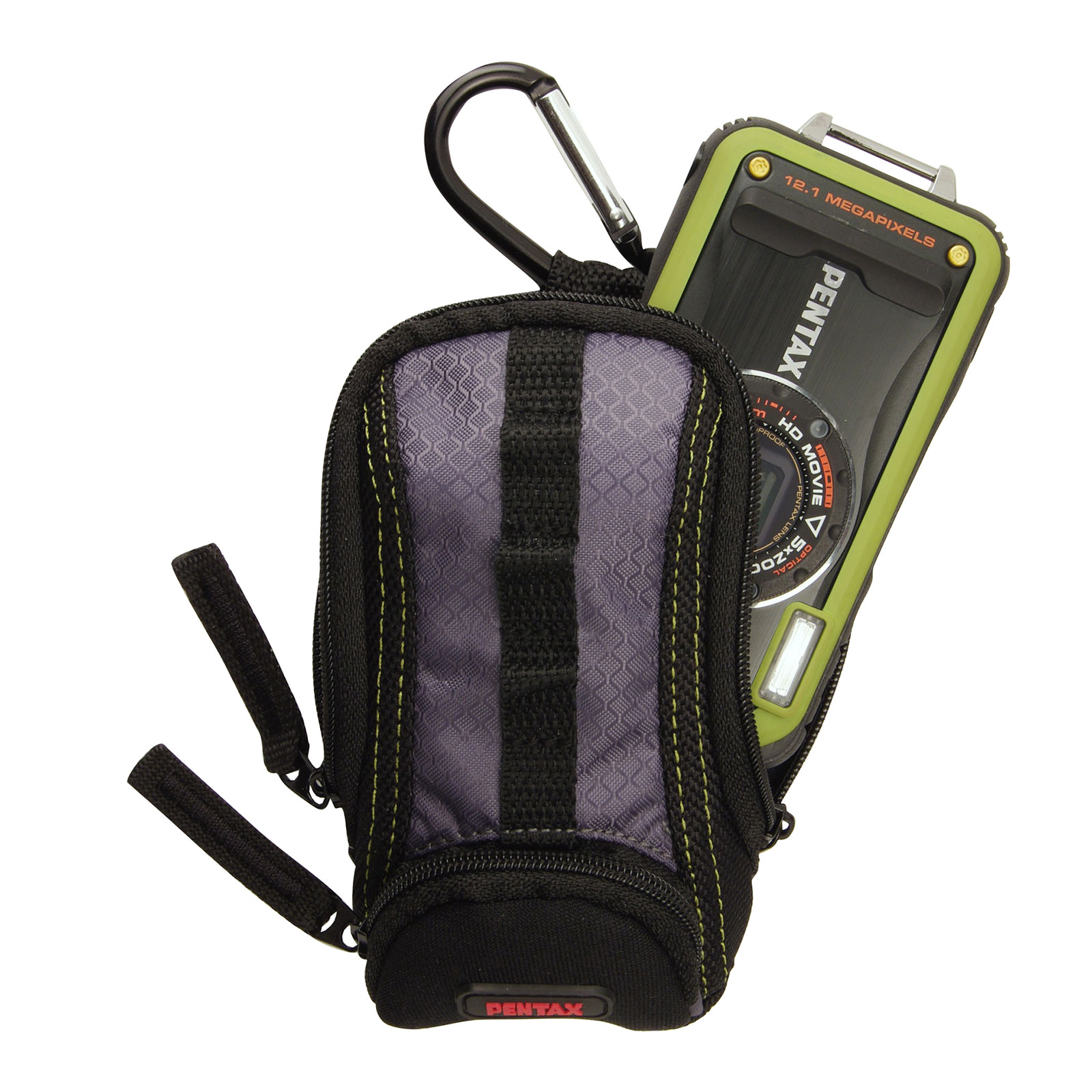 Pentax Adventure Case with Carabiner Compact Camera Bag Nylon Black eBay