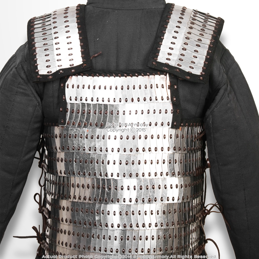 Medieval Metal Scale Plate Body Armor Domed Scales LARP Renaissance