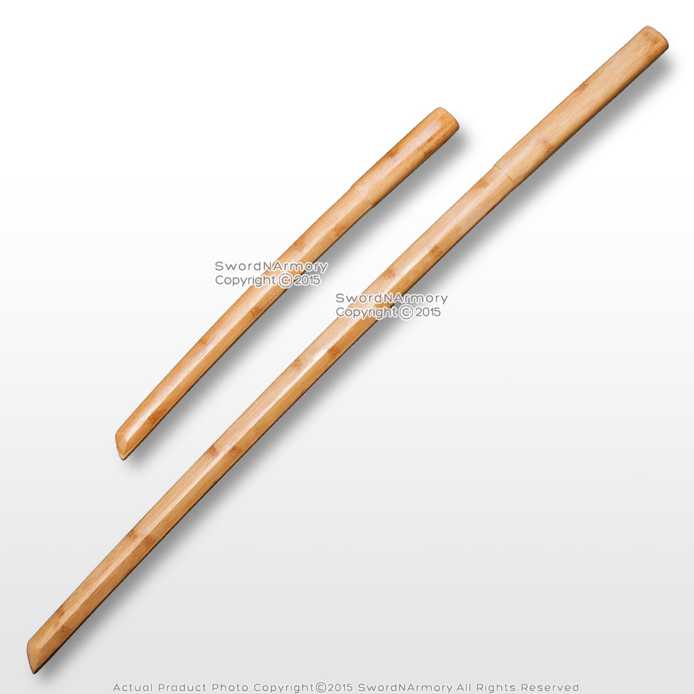 Daisho Set 2Pcs Lightweight Compressed Bamboo Bokken Bokuto Kendo
