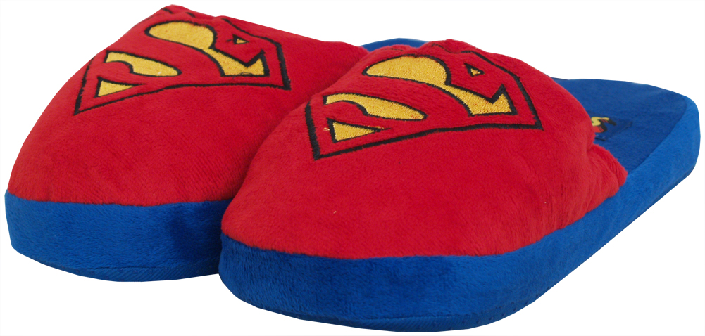 superman slippers superman logo dc comics mens plush superman slippers superman logo dc comics mens plush