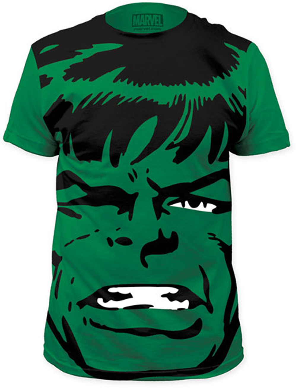 The Incredible Hulk Big Face Marvel Comics Superhero Adult T Shirt Tee eBay