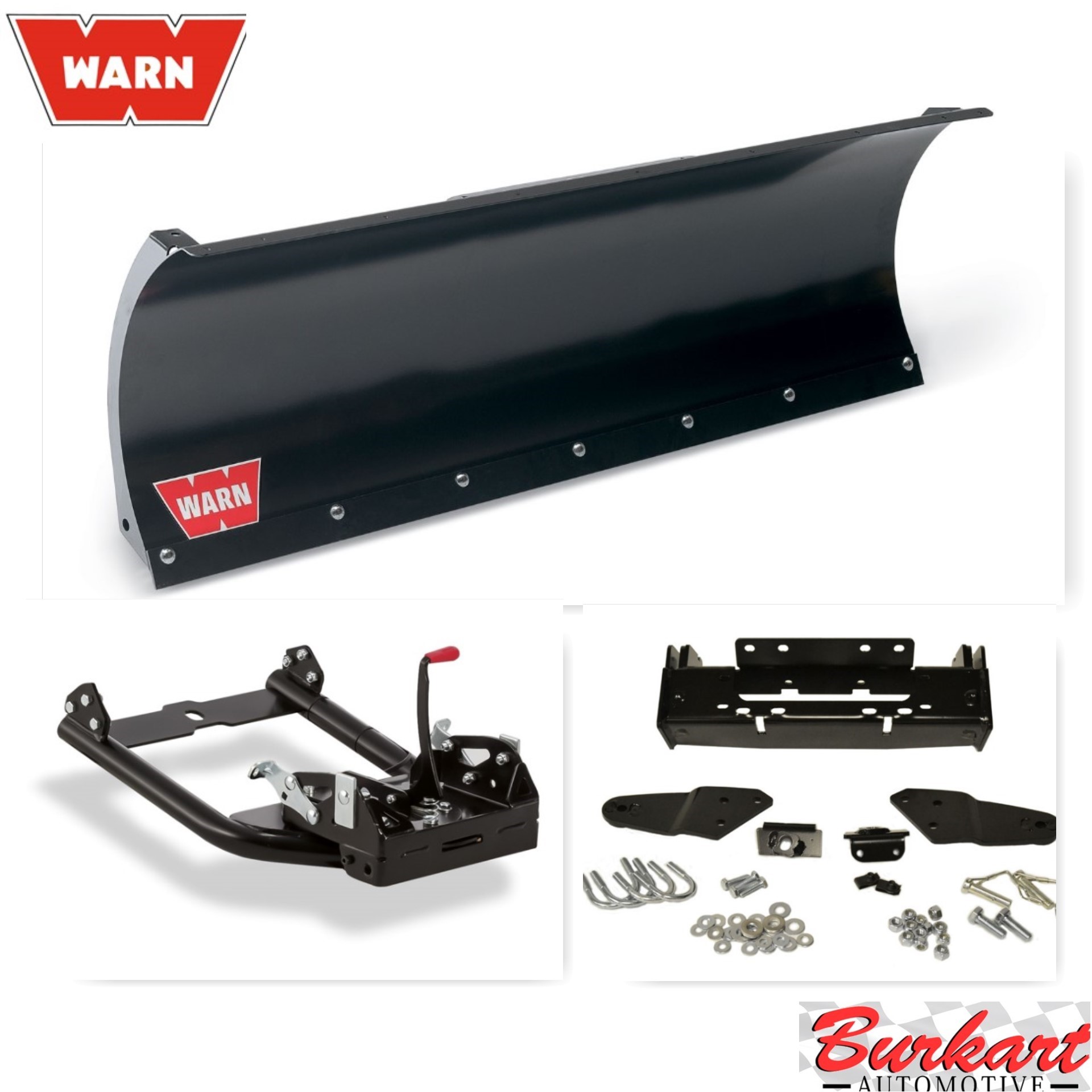 WARN 60" Front Mount ProVantage Snow Plow Kit For 04 Arctic Cat 500 4x4