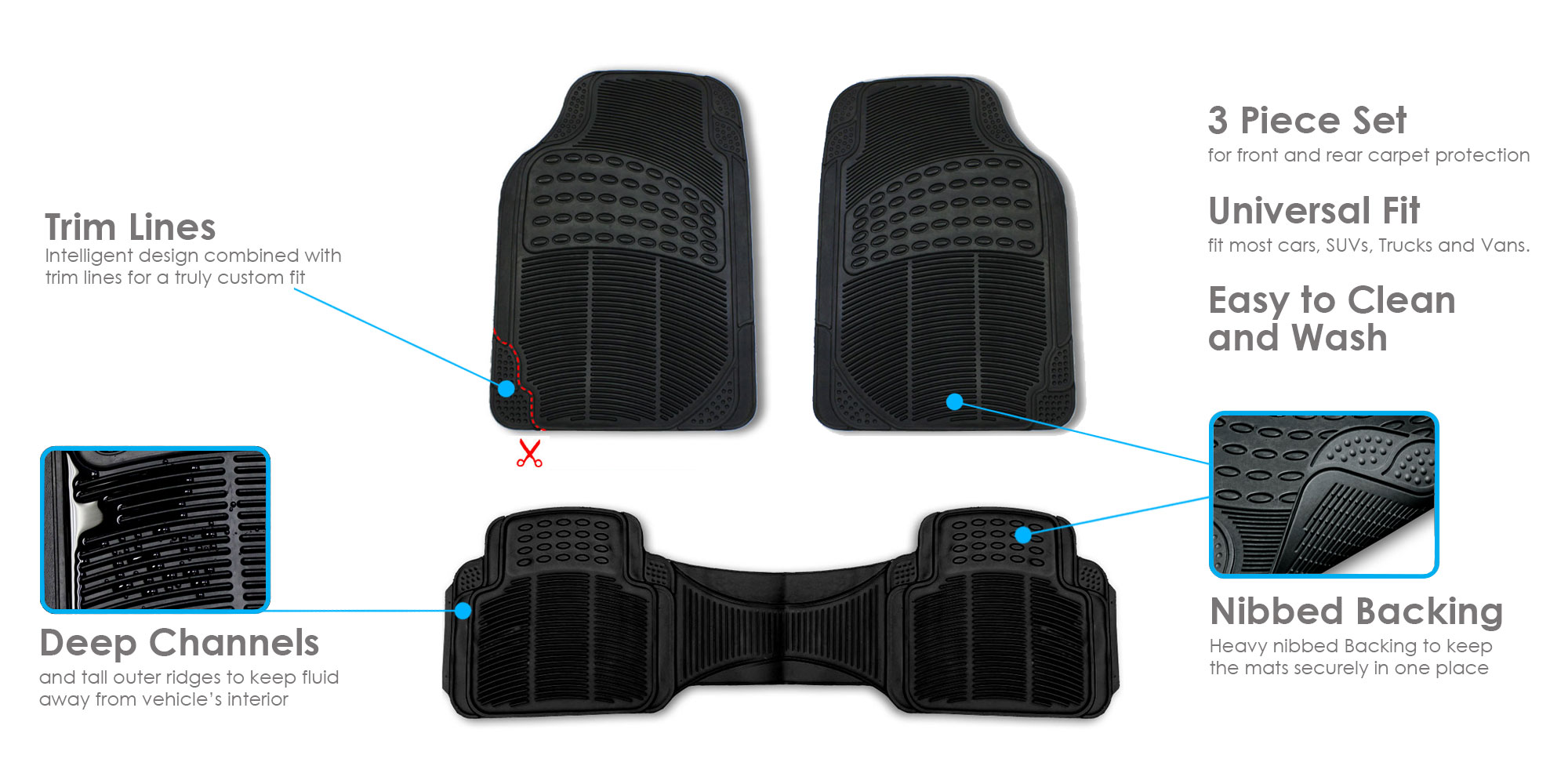 Comfy Car Seat Cushion Pads w. Floor Mats eBay