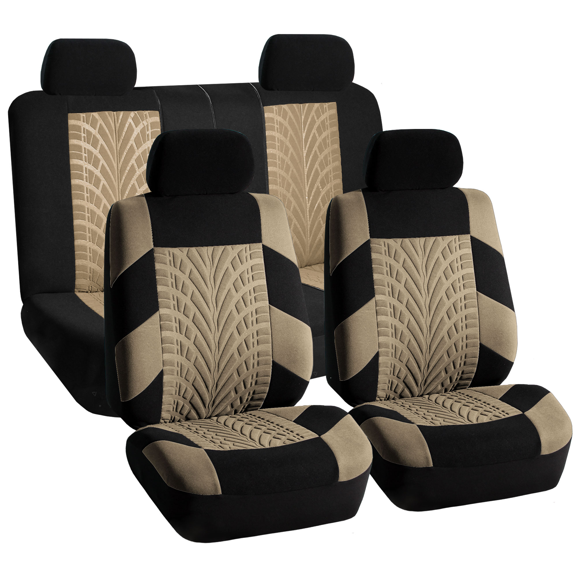 Car Seat Covers Complete Set Beige Top Quality For Car SUV
