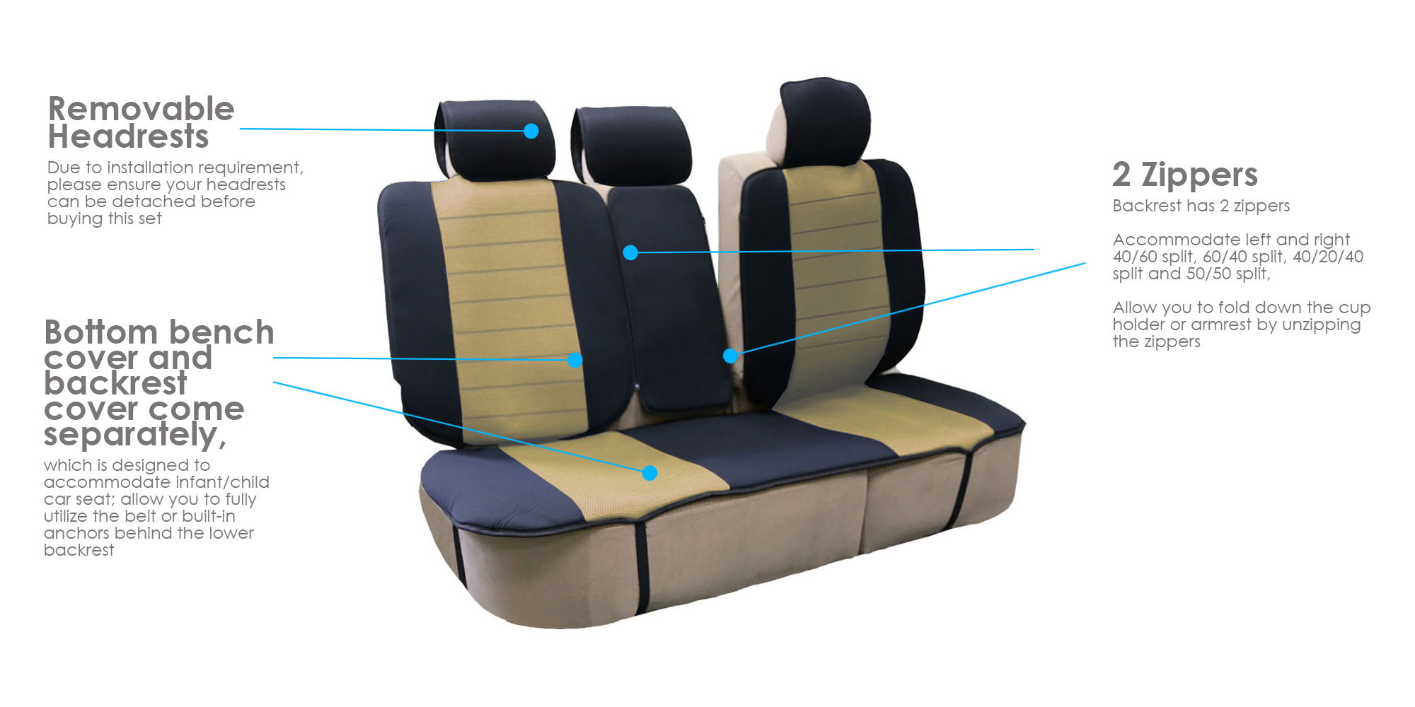 Comfy Car Seat Cushion Pads w. Floor Mats eBay