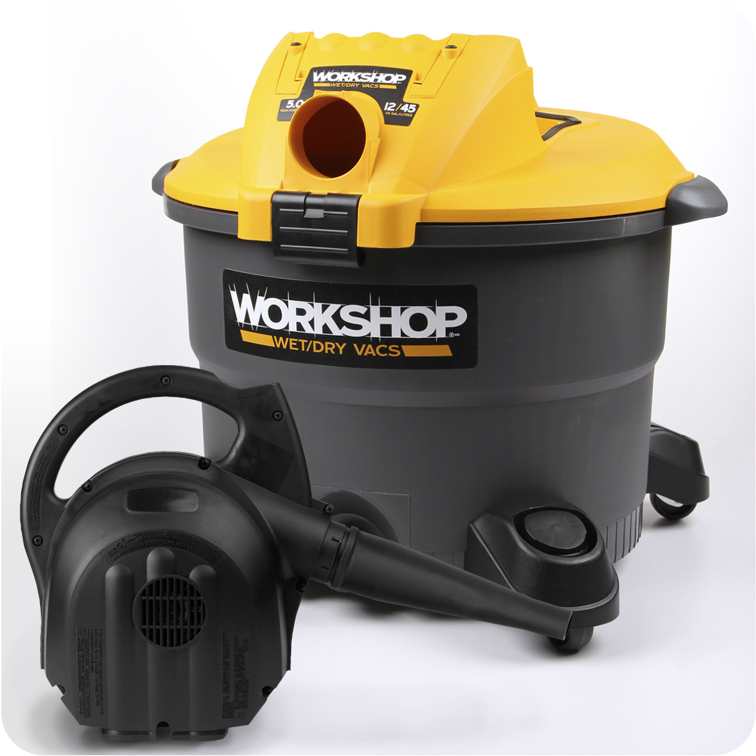 Wet Dry Vacs WS1200DE Detachable Blower Shop Vacuum 12G 5.0