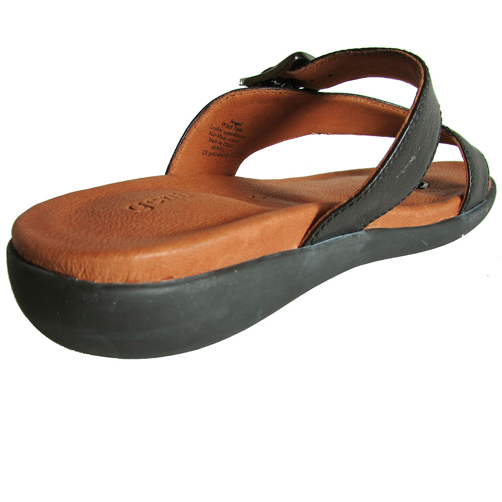 Gentle Souls Womens Seagol Leather Thong Sandal Shoe