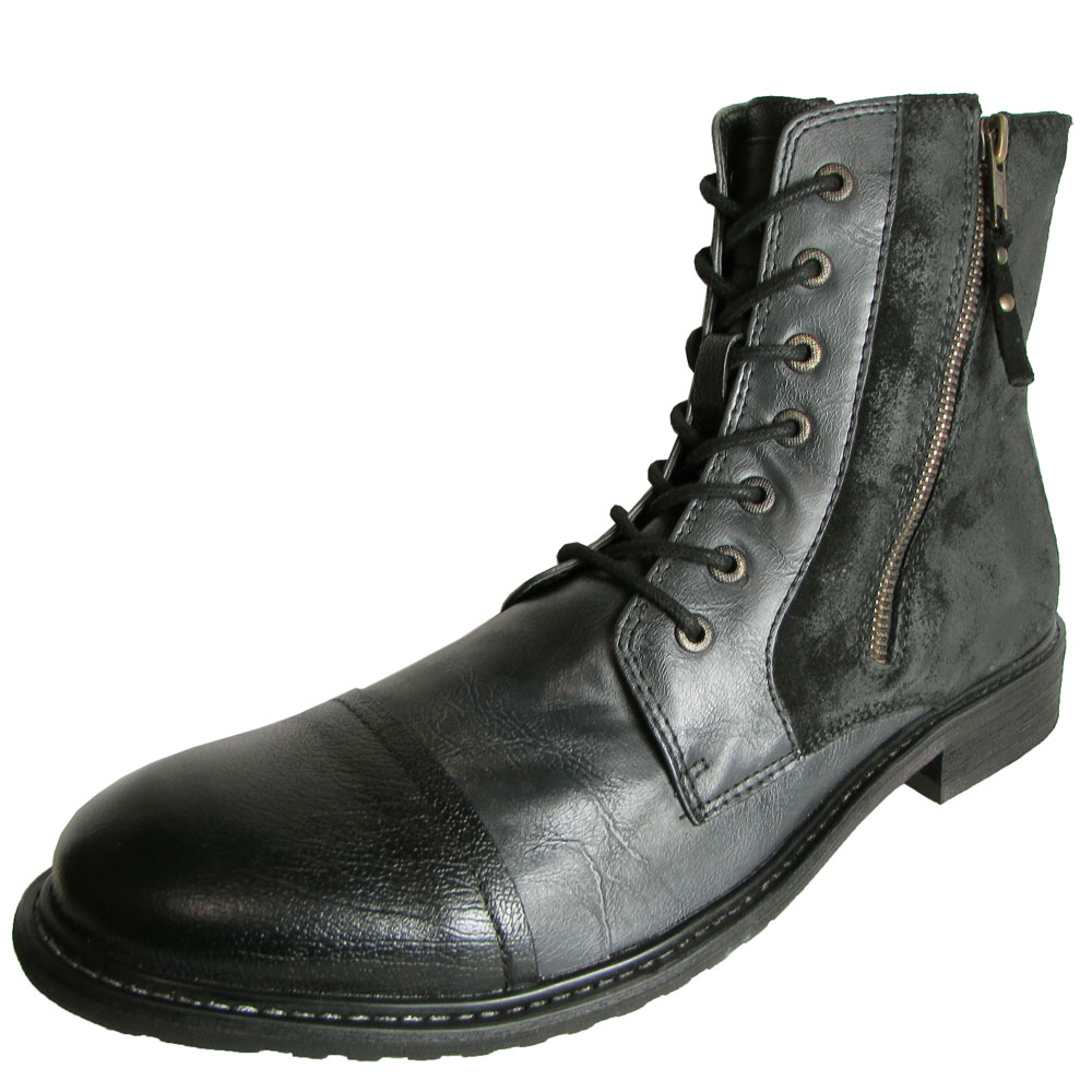 Cole Reaction Mens Hit Men Leather Cap Toe Boot eBay