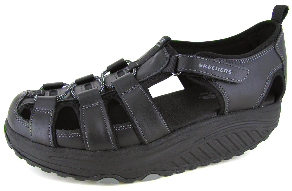 Skechers Womens Shape Ups Trim Step Walking Sandal  