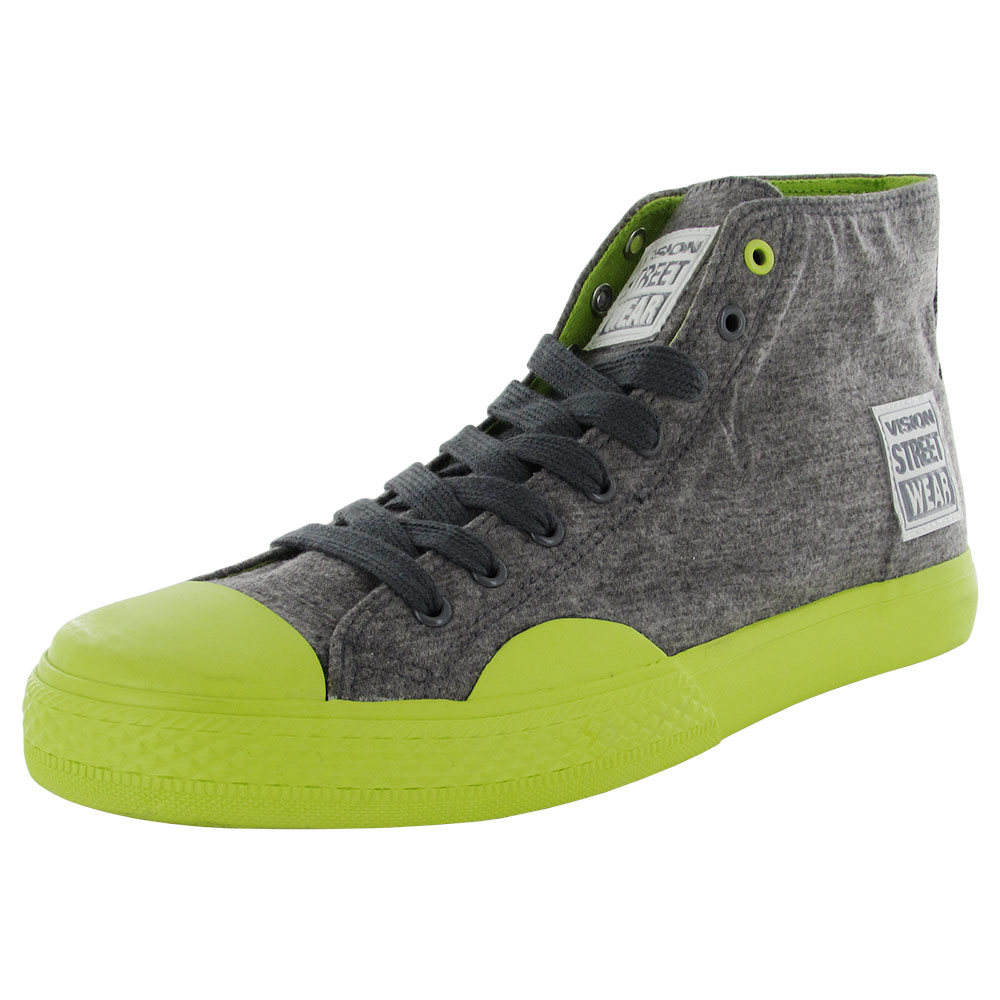 Vision Street Wear Mens Canvas Hi Fashion Skate Shoe eBay