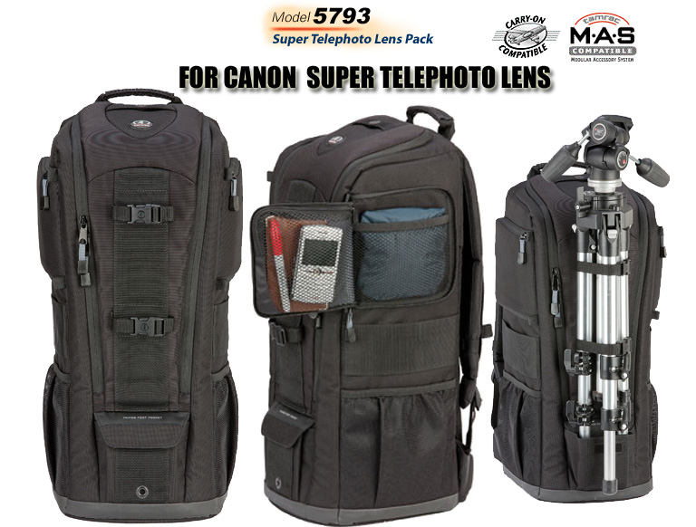 Tamrac 5793 SUPER TELEPHOTO LENS PACK Camera Bag FOR CANON EF 600MM
