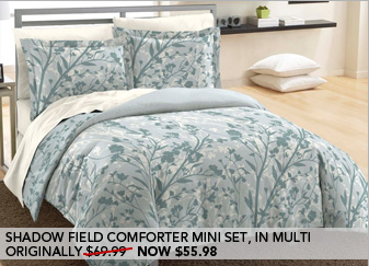 Shadow Field Comforter Mini Set - Multi 