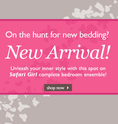 Safari Girl bedding sets