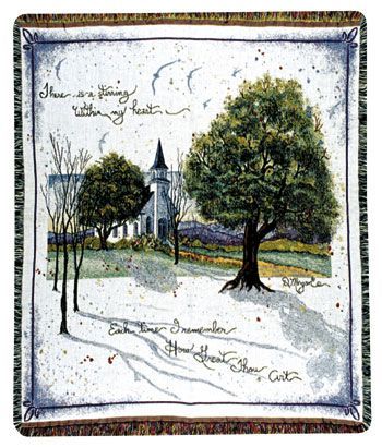 How Great Thou Art Religious Tapestry Throw 50