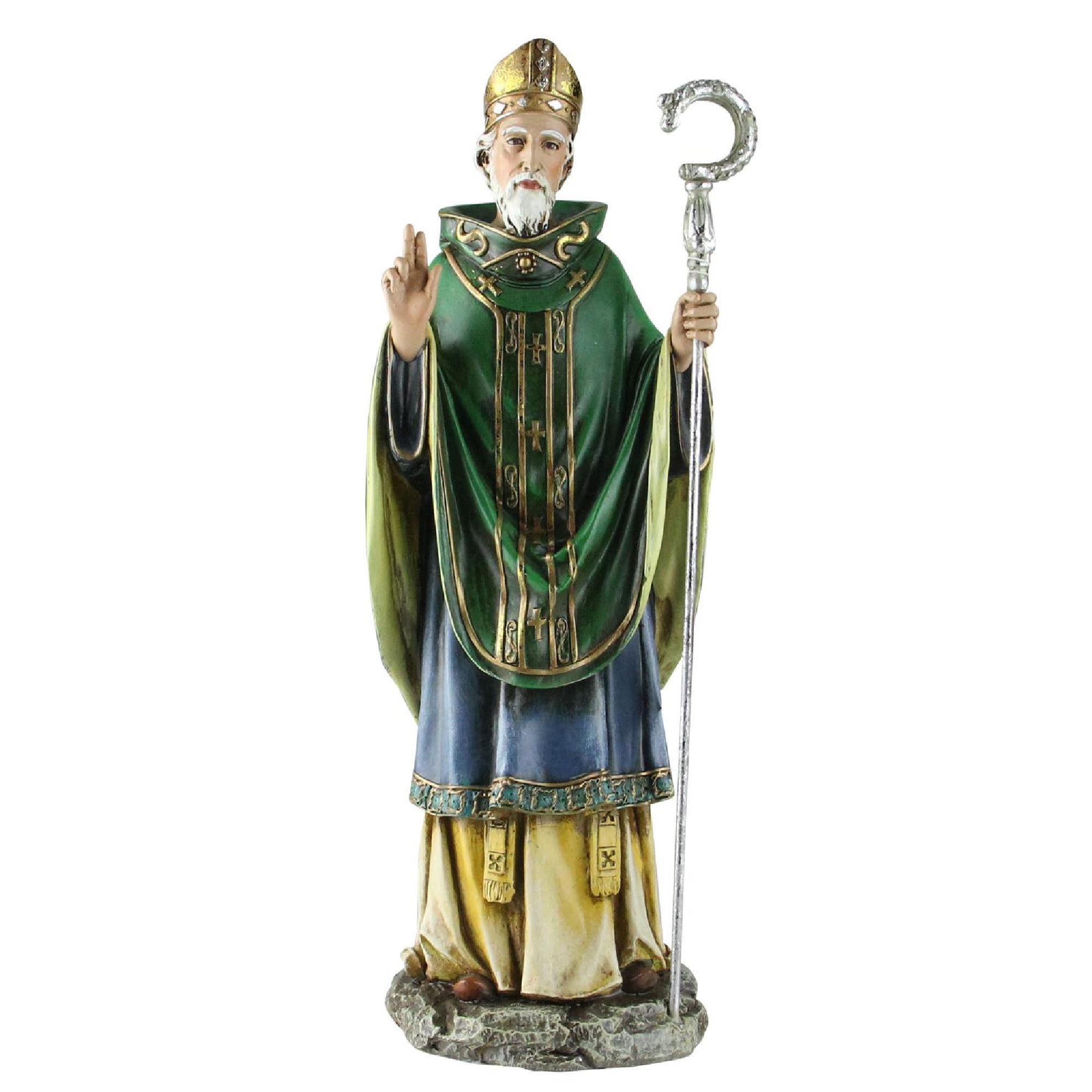 Pack of 2 Joseph's Studio Irish Saint Patrick Religious Figures 10.5