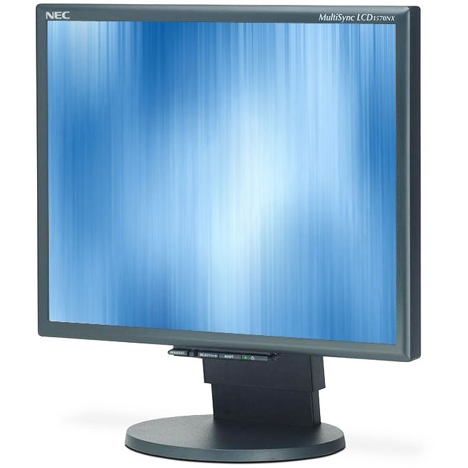 1 NEC 15 Inch Flat Panel LCD Monitor Screen TFT black eBay