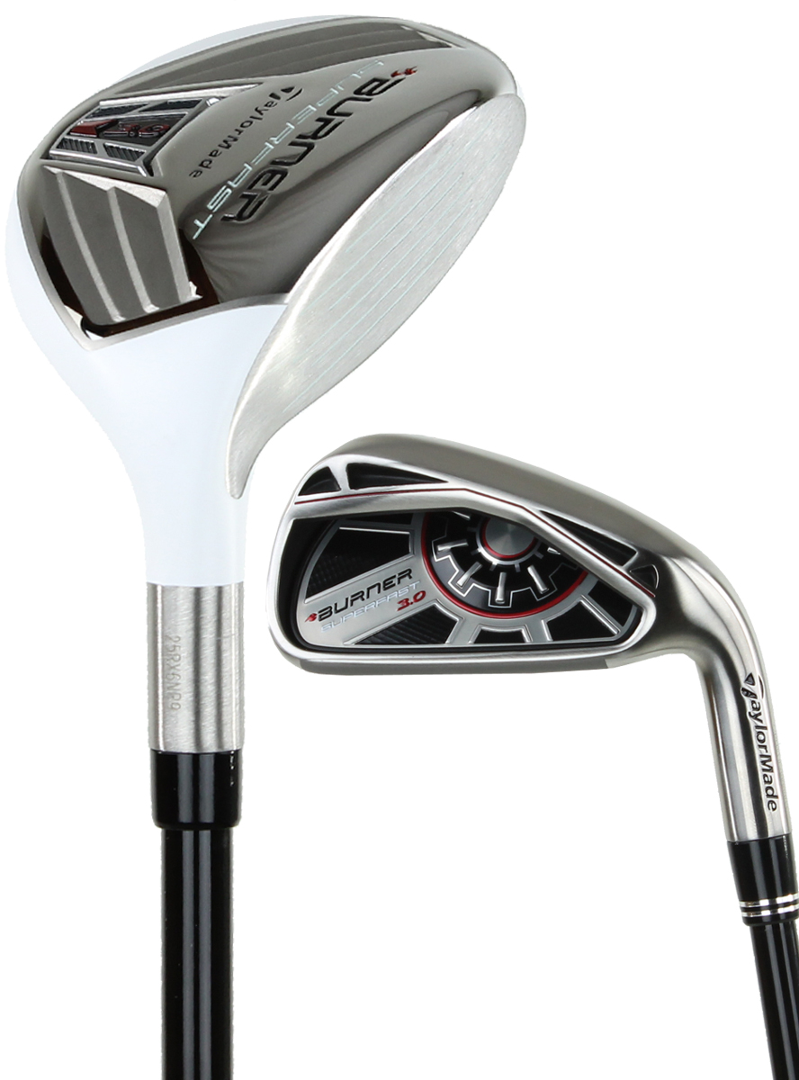 TaylorMade Golf Burner Superfast 3.0 Hybrid Iron Set (4h, 5PW