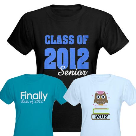 Class-of-2012-Graduation-Women-039-s-T-Shirts
