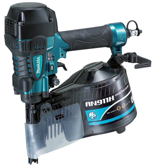 Makita AN911H 31/2" High Pressure Framing Air Coil Nailer Nail Gun eBay