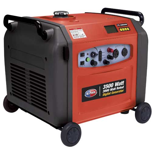 All Power APG3105 3500 Watt Digital Portable RV Boat Camping Home