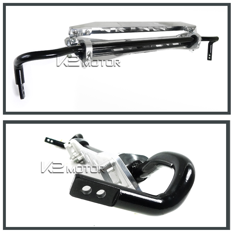 For 9295 Civic Silver Rear Sway Bar Kit+Subframe Brace+L Tie Bar 9401