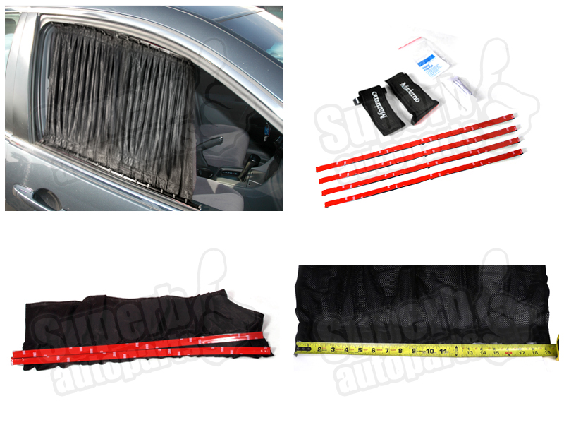 LEXUS LS400 LS430 LS460 GS300 SIDE WINDOW CURTAINS VIP eBay