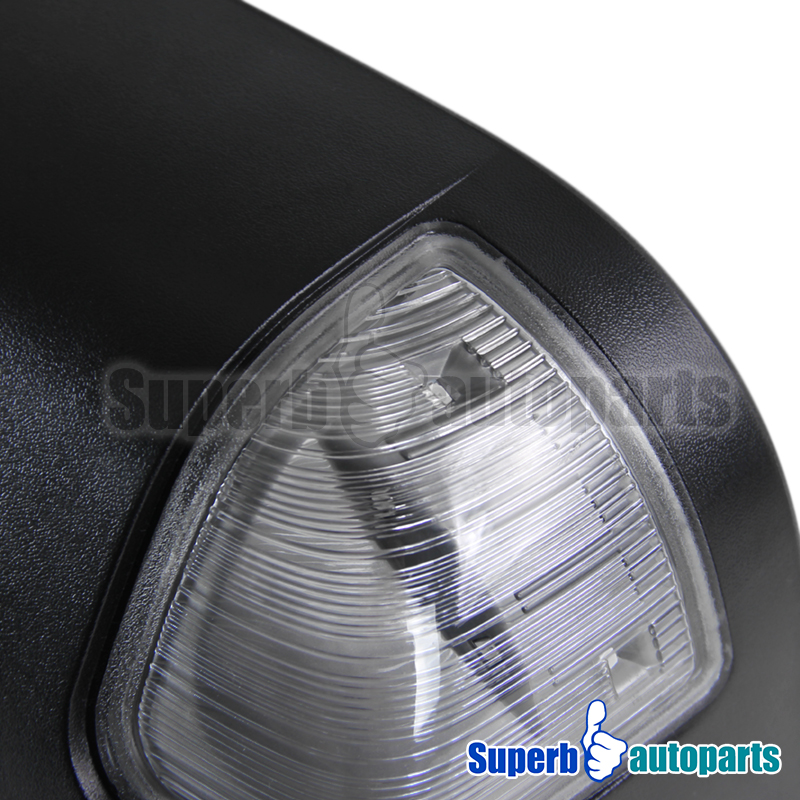 20092012 Dodge Ram 1500 Power Heat Flip Up Tow Mirrors+LED Turn Signal