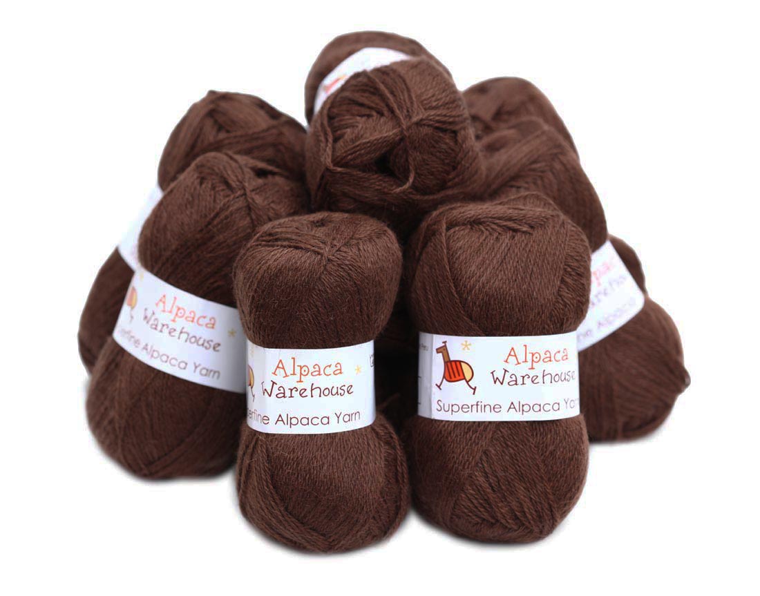 new fine alpaca knitting yarn wool 10 skeins balls lot fingering
