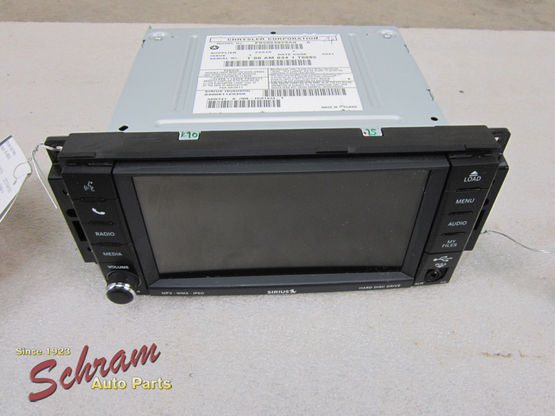 Dodge Ram 1500 2012 Navigation CD MP3 DVD Player Radio OEM RHB NAV