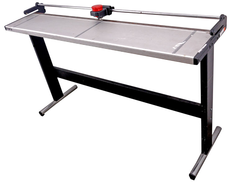 NEOLT Trim 130 59x11" Table Workstation Manual Rotary Paper Cutter