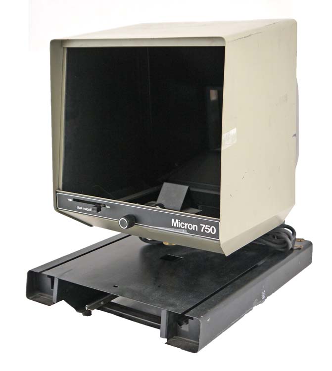 Micron 750 Dual Magnification 20mm25mm Microfilm Microfiche