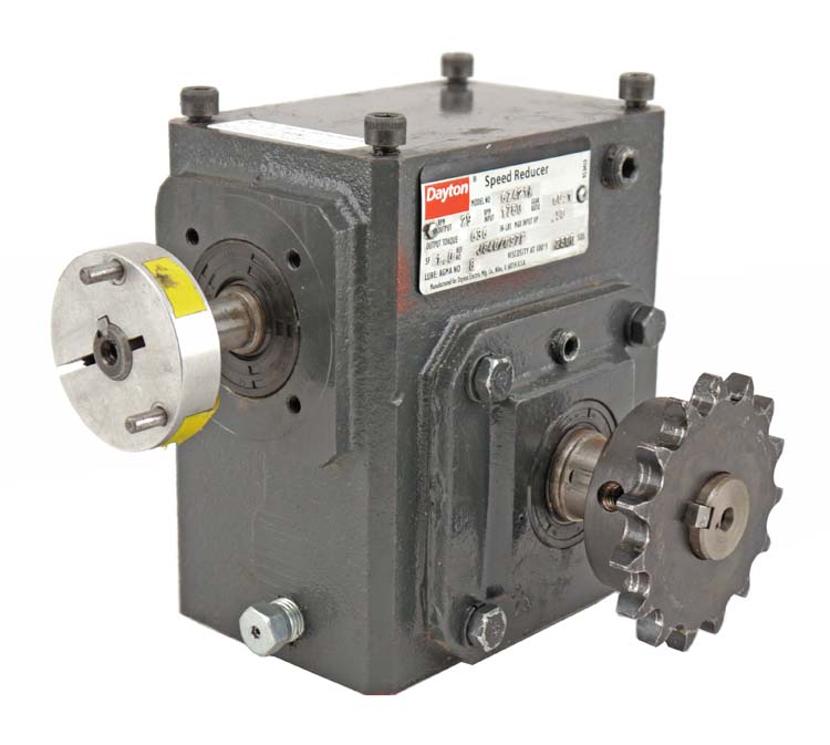Dayton 6Z421A Industrial 1750rpm 636lb T 60 1 Ratio Gear Motor Speed Reducer eBay