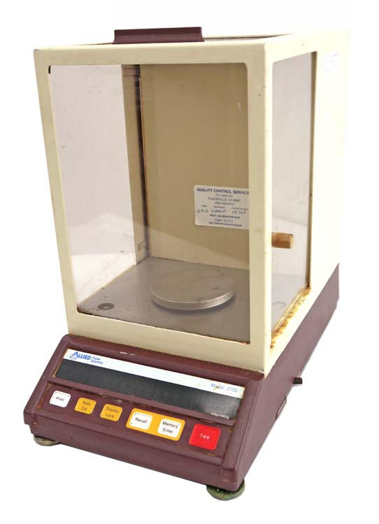 Denver Instrument 2100 Allied LAB 0 0001G 100G Digital Enclosed Balance