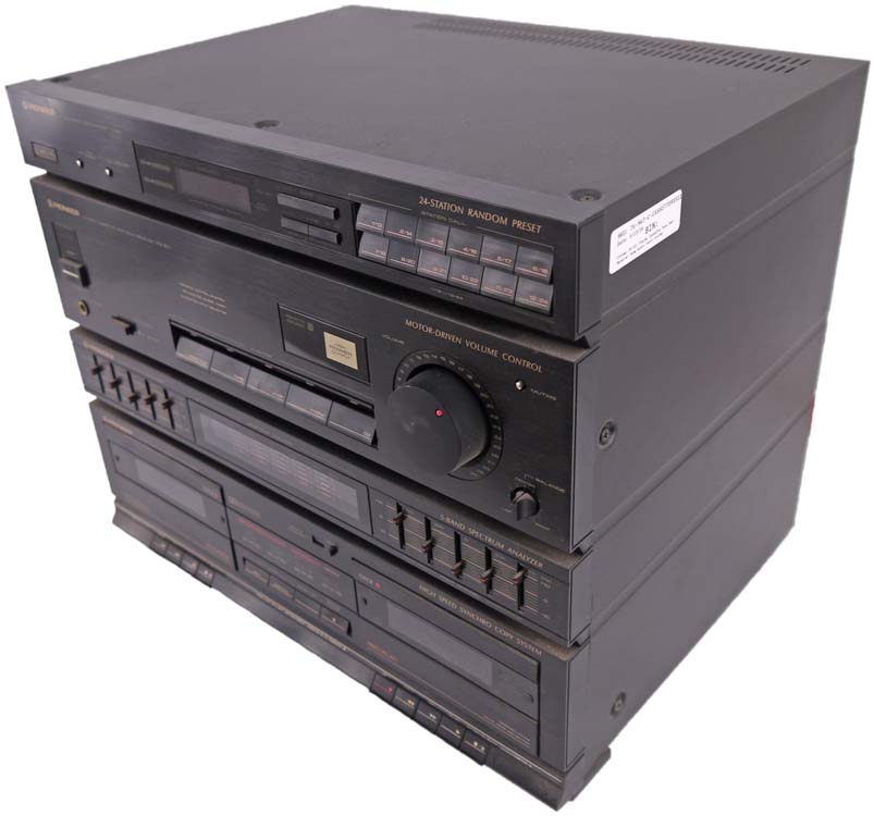 Pioneer RX511 Stereo Cassette Tape Deck Receiver Home Audio Sound