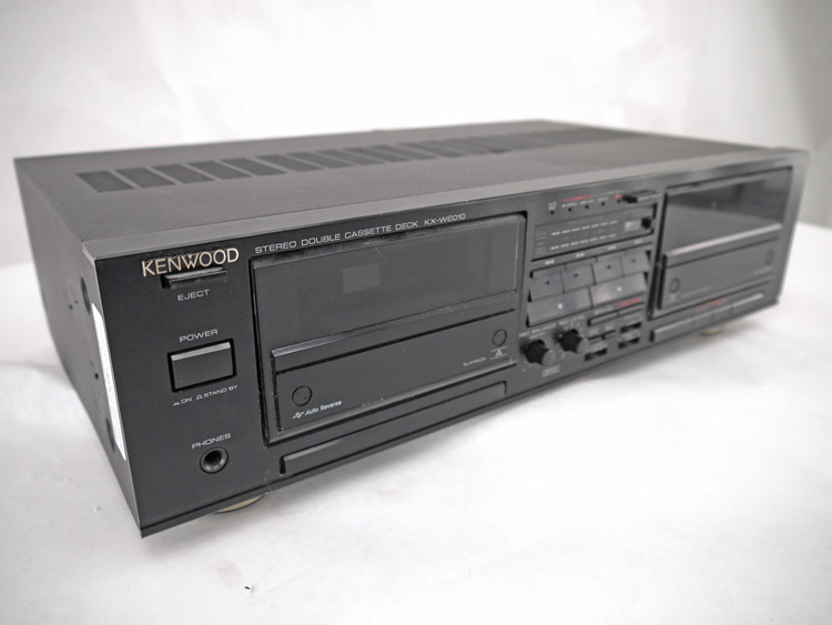 Kenwood KXW6010 Stereo Double Dual Cassette Deck Tape Player Recorder