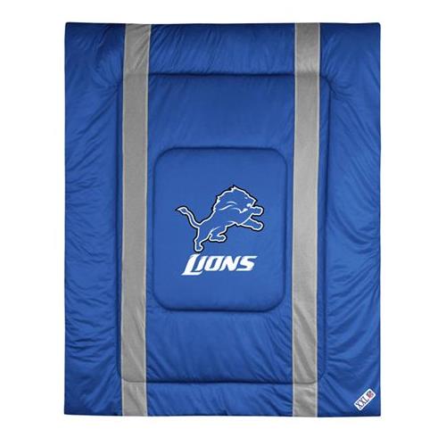 Detroit Lions Sideline Bedding Comforter Cover