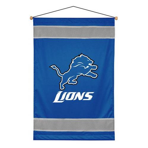 Detroit Lions Home Decor Wall Hanging Banner
