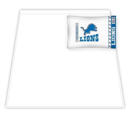Detroit Lions Microfiber Sheet Set Bedding