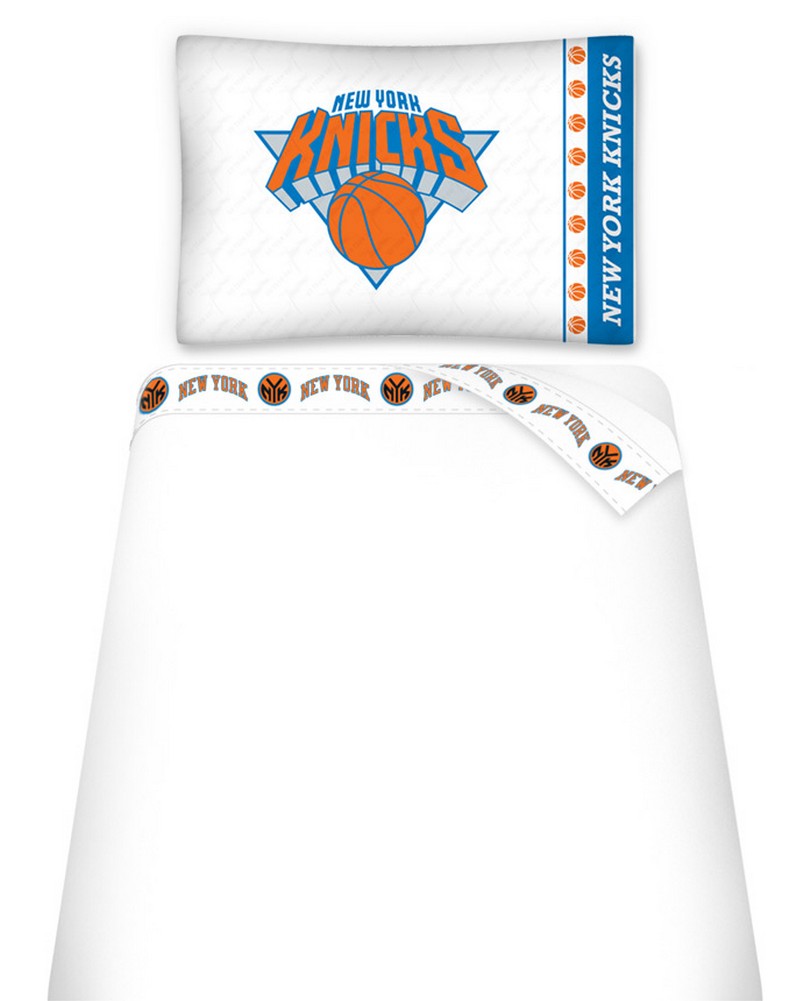 New York NY Knicks Microfiber Sheet Set Bedding
