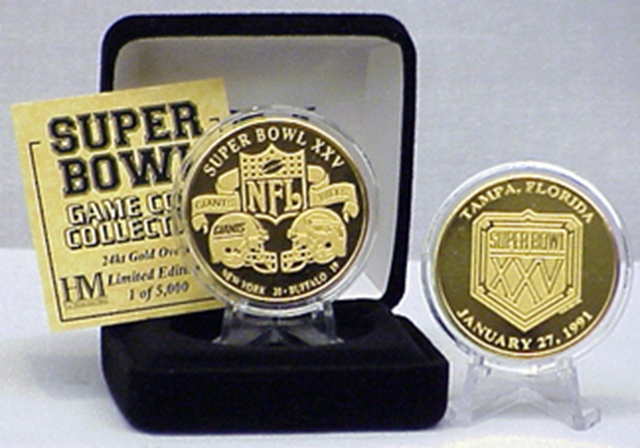 New York Giants NY Super Bowl Collectors Coin