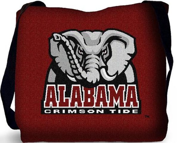 Alabama Crimson Tide Bama Woven Tote Travel Bag