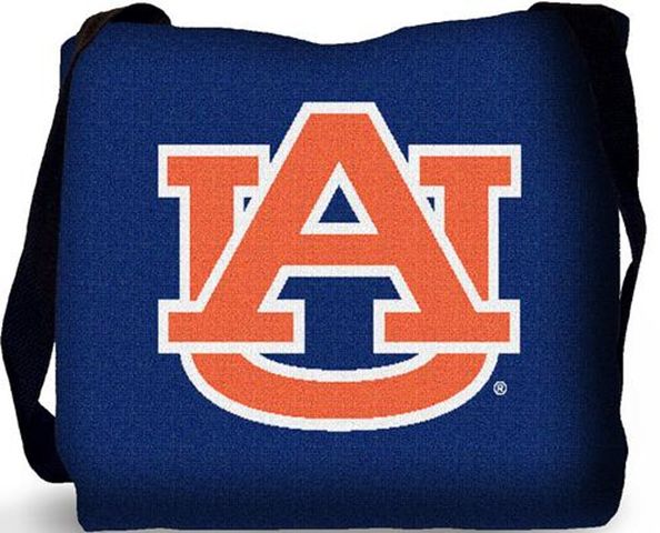 Auburn University Tigers Woven Tote Travel Bag