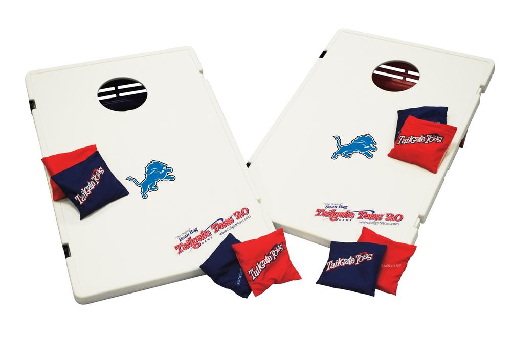 Detroit Lions Plastic Cornhole Bean Bag Toss Yard Game