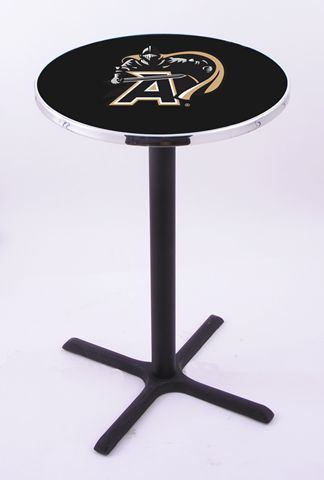 Army Black Knights Black Pub Table