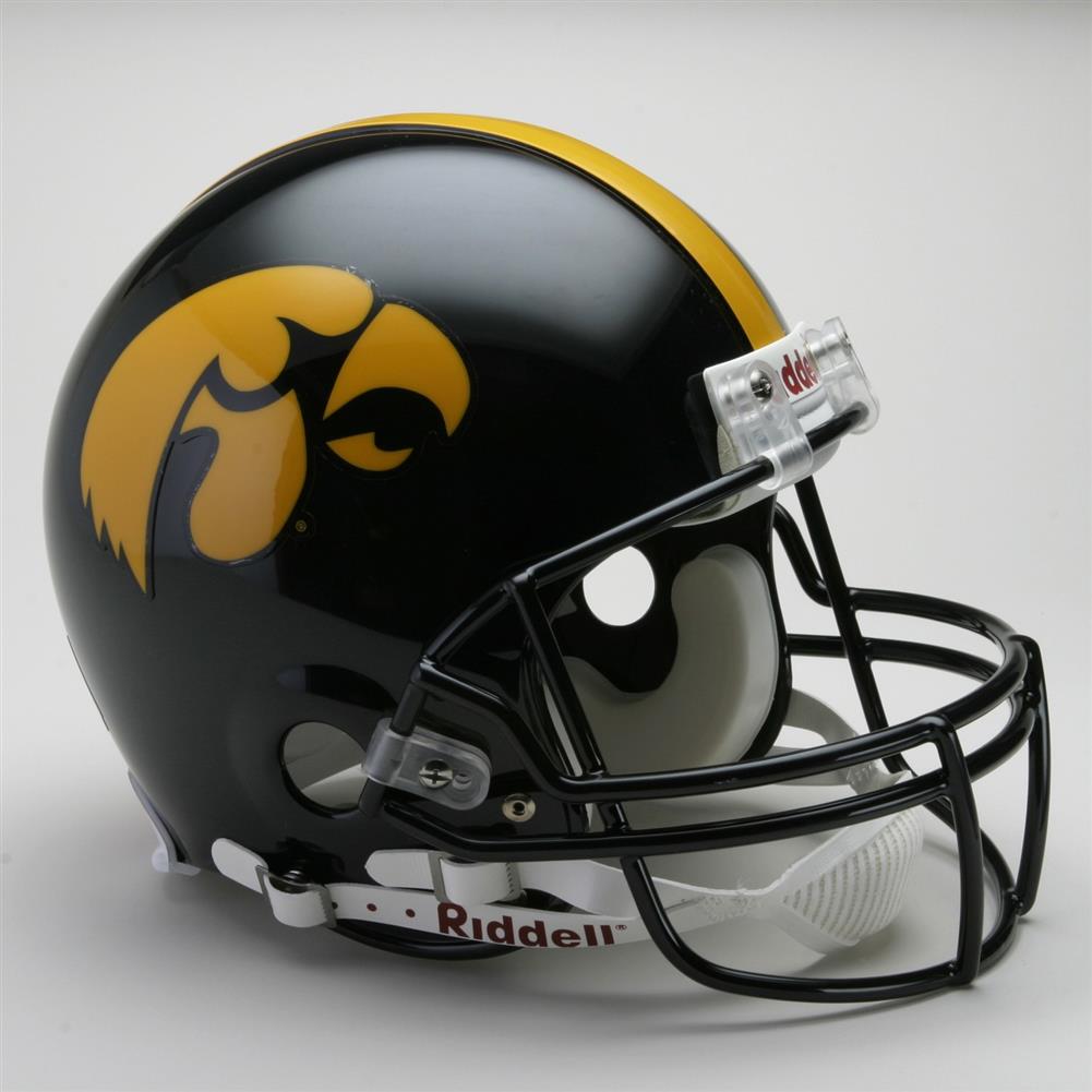 University of Iowa Hawkeyes Authentic Riddell Helmet - Full Size VSR4 Helmet