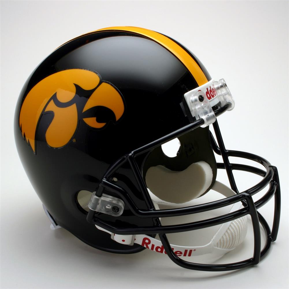 Iowa Hawkeyes Full Size Riddell Replica Football Helmet